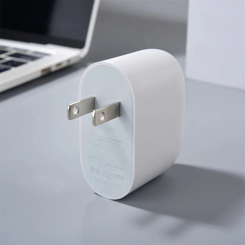 45W USB-C PD Fast Charger for Google Pixel (US Plug) - with USB-C Cable