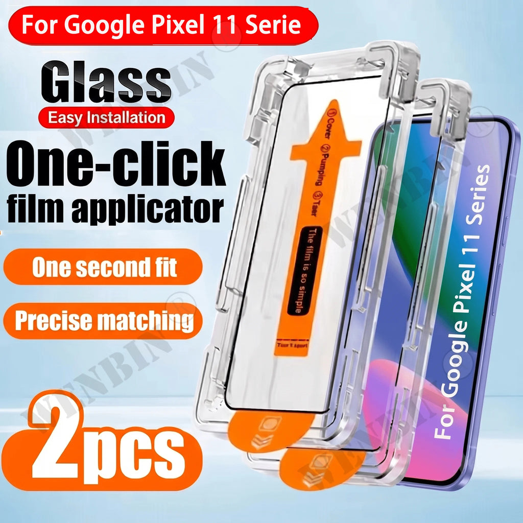 Tempered Glass Screen Protector for Google Pixel (2-Pack) - Fingerprint-Unlock Ready