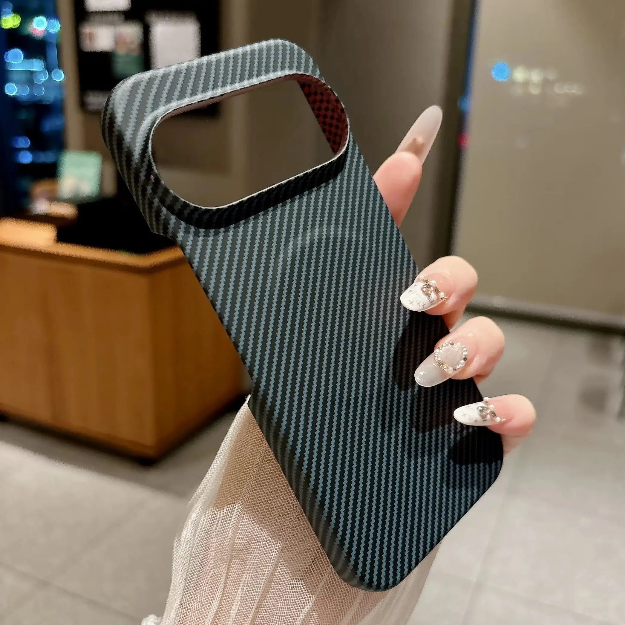 slim carbon fiber Pixel case