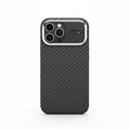 Carbon Fiber Case for iPhone 17 with alloy camera ring